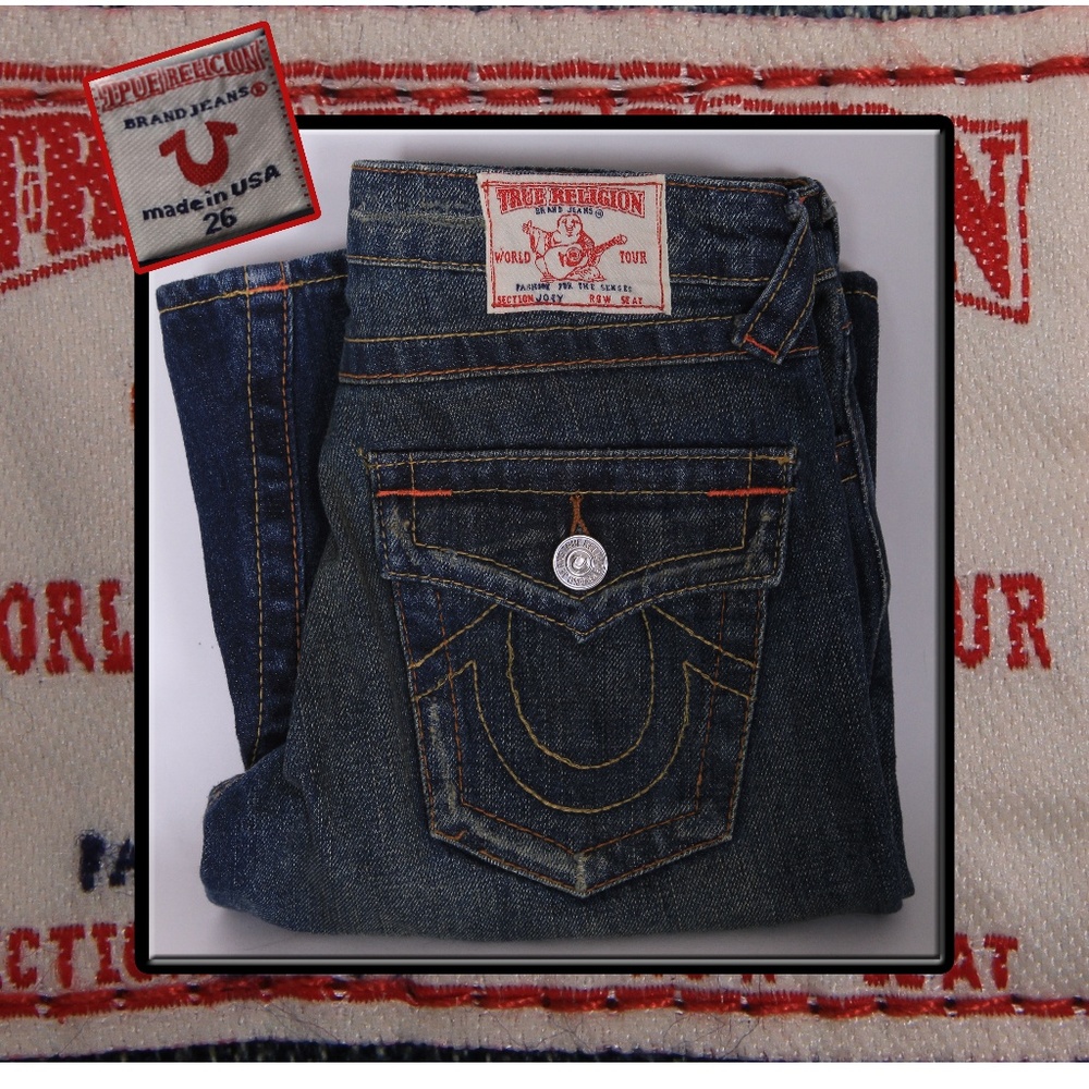 True Religion JOEY Flare Jeans - Picture 1 of 6